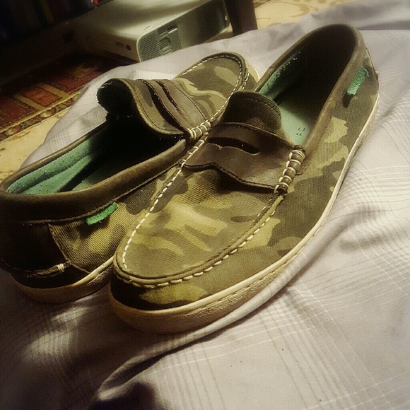 Cole Haan Other - Cole Haan men's camo slip on loafer style shoes